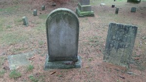 Caroline's and Julia's Gravestones